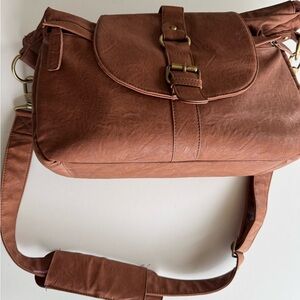 Kelly Moore Tan Crossbody Bag